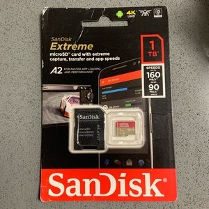 Sandisk Extreme microSD card 1TB